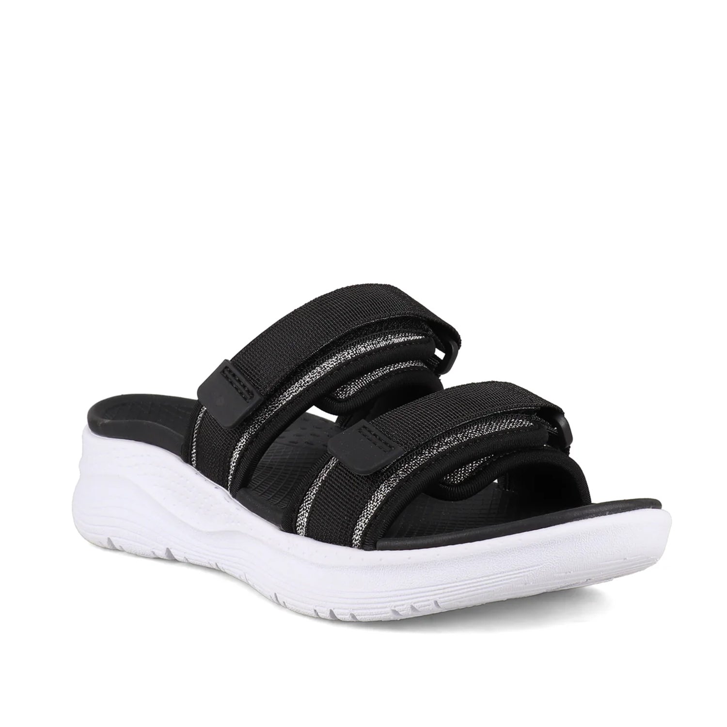 Aquatherm Women's Eclipse Running Shoes - Black & White - Lightweight & Breathable for Jogging, Gym Workouts & Outdoor Activities