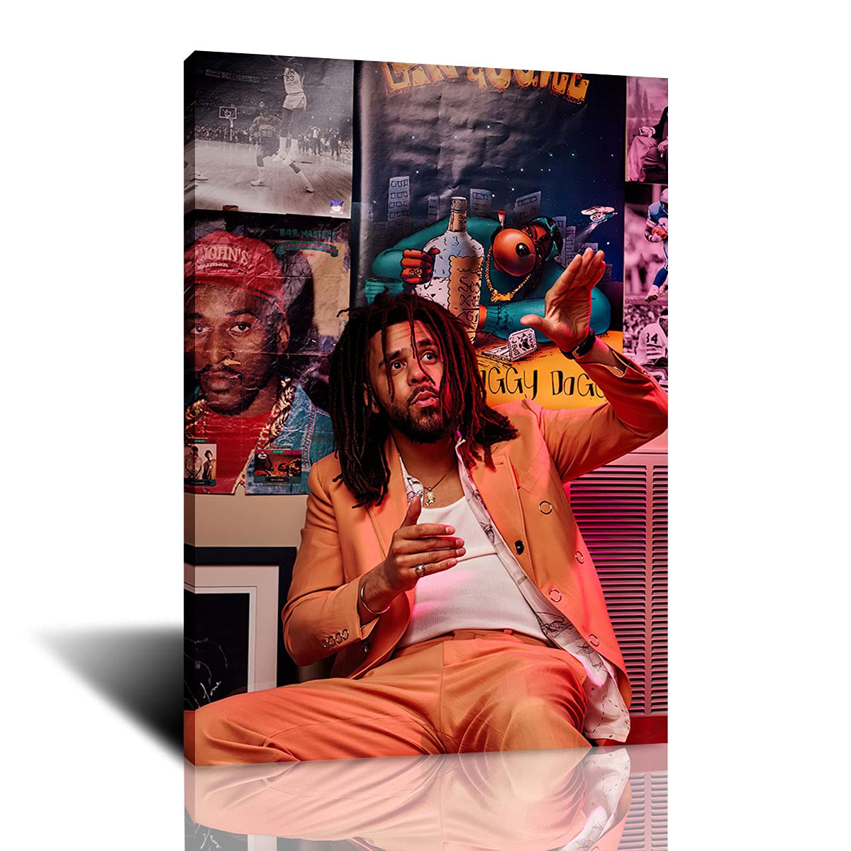 Yuhui J Cole Canvas Art Poster - Premium Wall Art for Bedroom, Living Room & Family Decor - Perfect for Home, Office & Gift Giving