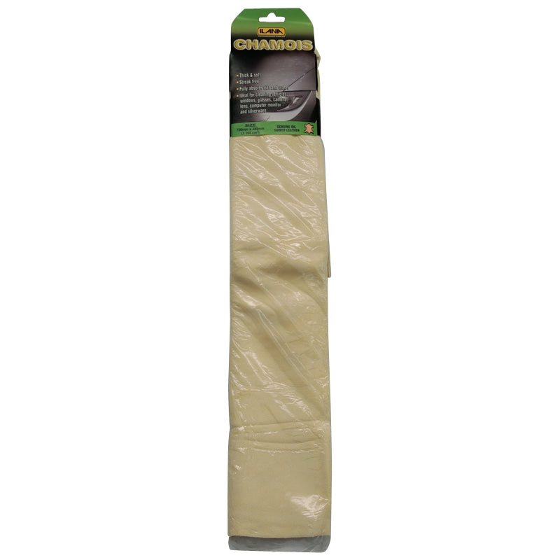 Premium Chamois Deer Skin Leather - Large 700 x 480mm (27.5