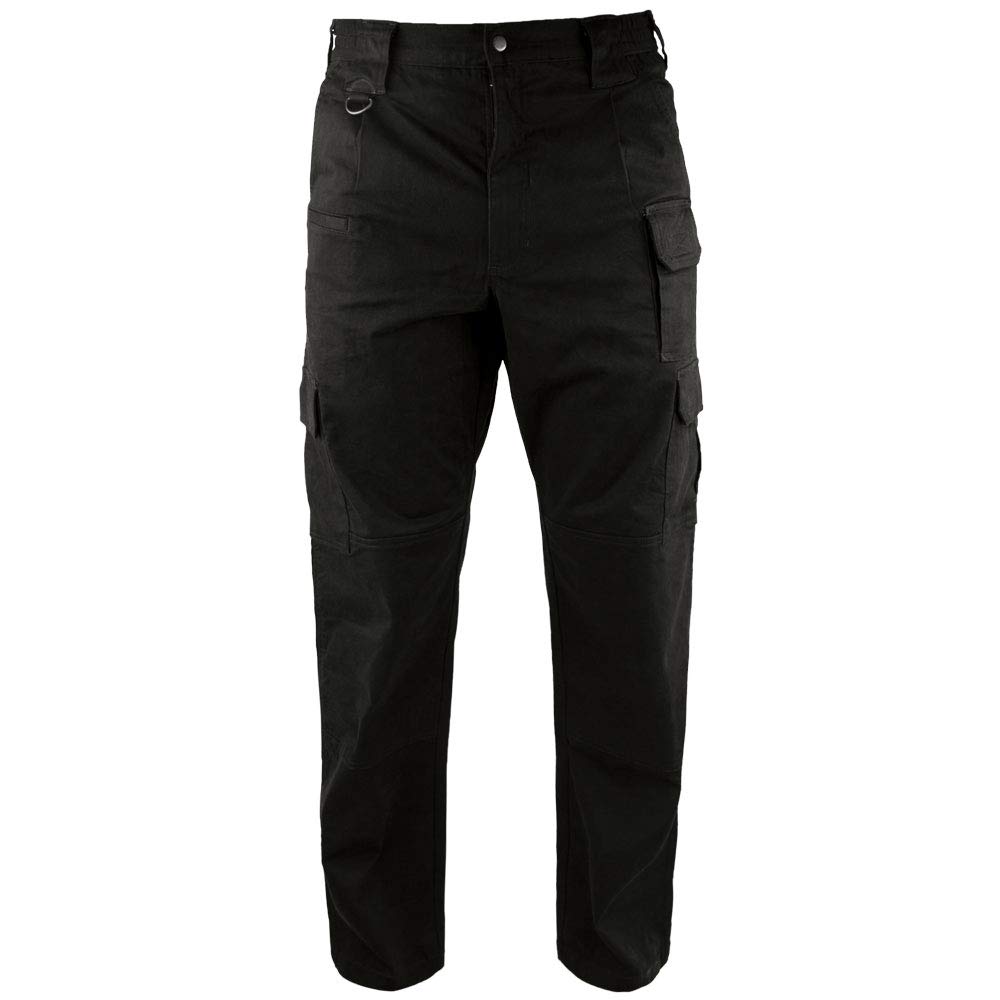 Revgear Tactical BDU Pants for Men - Durable Military Work Pants with Multiple Pockets, Black - Perfect for Outdoor Activities, Airsoft, Hunting & Tactical Training