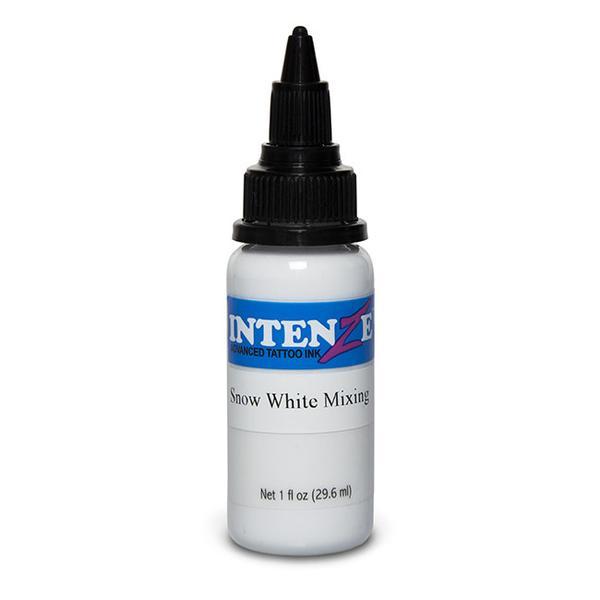 Intenze Snow White Mixing Ink - Professional Tattoo Ink for Vibrant Designs | Perfect for Tattoo Artists & Body Art Enthusiasts