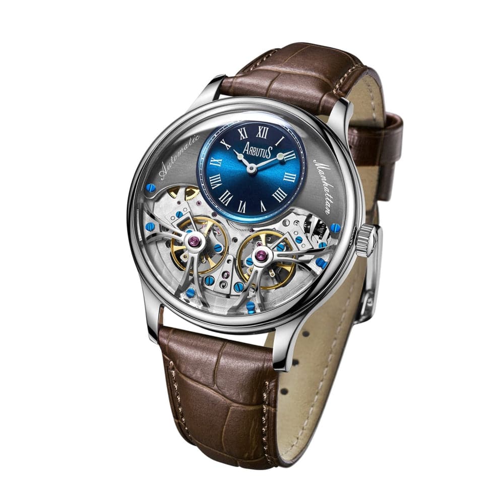 ARBUTUS MANHATTAN AR1903SUF Men's Luxury Stainless Steel Watch - Waterproof Chronograph for Business, Casual & Formal Occasions