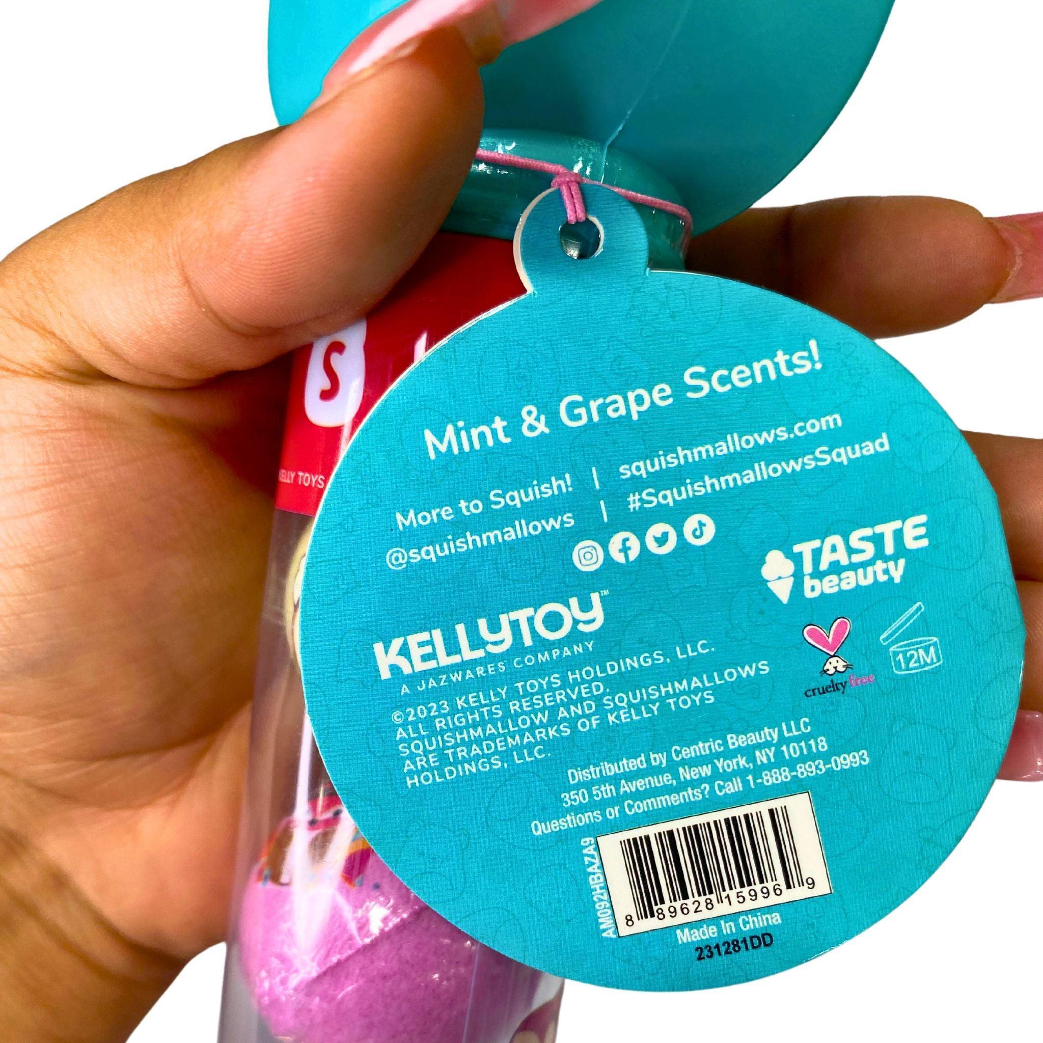 Original Squishmallows 4 Pack Scented Bath Bombs - 4.23OZ (70 Pcs) - Relaxing Aromatherapy for Kids & Adults - Perfect for Bath Time, Spa Day & Gift Giving
