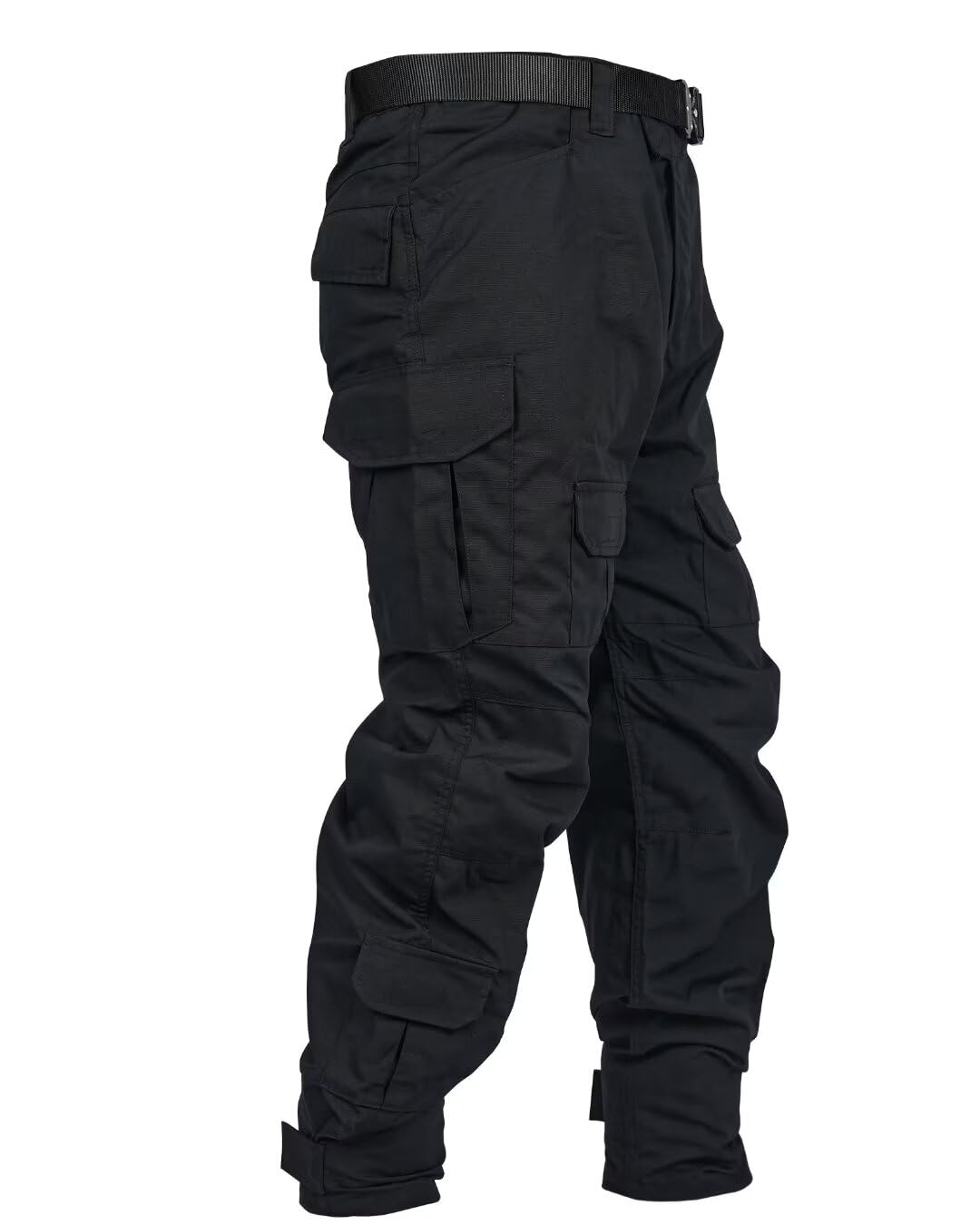 AKARMY Men's Camo Cargo Hiking Pants - Lightweight Quick-Dry Outdoor Work Pants with Multiple Pockets for Camping, Hiking & Travel