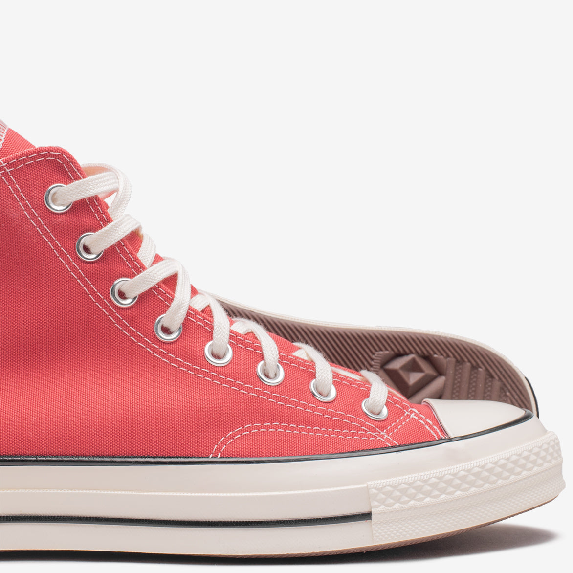 Chuck 70 Hi Rhubarb Canvas Sneakers - Classic High Top Shoes for Men & Women | Perfect for Casual Wear, Street Style & Vintage Fashion