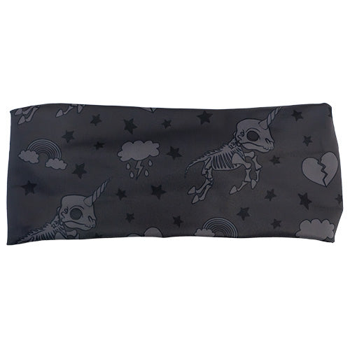 Unicorn Skull Headband for Women - Stylish & Comfortable Hair Accessory for Cosplay, Halloween, and Everyday Fashion