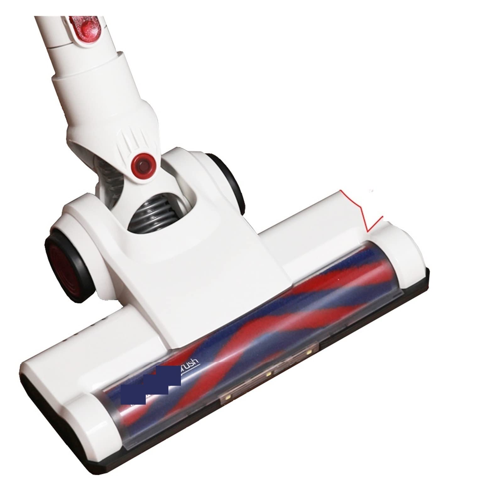 Pyser Motorized Cleaning Head with Large Roller - Compatible with Dibea C17/T6 Cordless Handheld Vacuum Cleaner (Dibea T6 Color) - Perfect for Pet Hair, Car Detailing & Home Cleaning