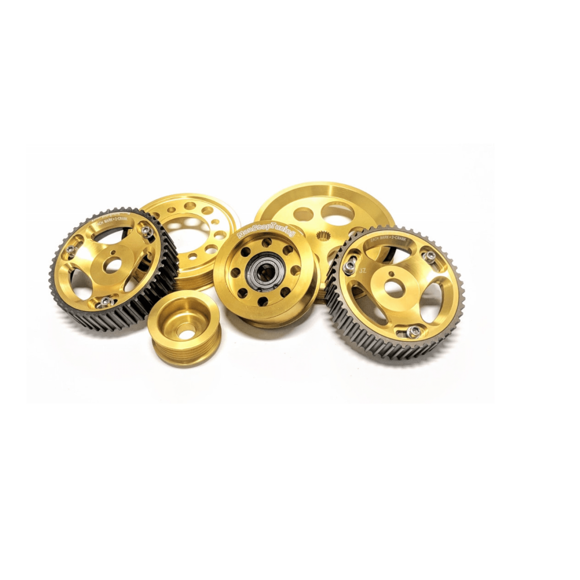 High-Performance NST 1JZ 2JZ Pulley Kit for Toyota Supra MK4 - Upgrade Your Engine Performance for Racing & Drifting