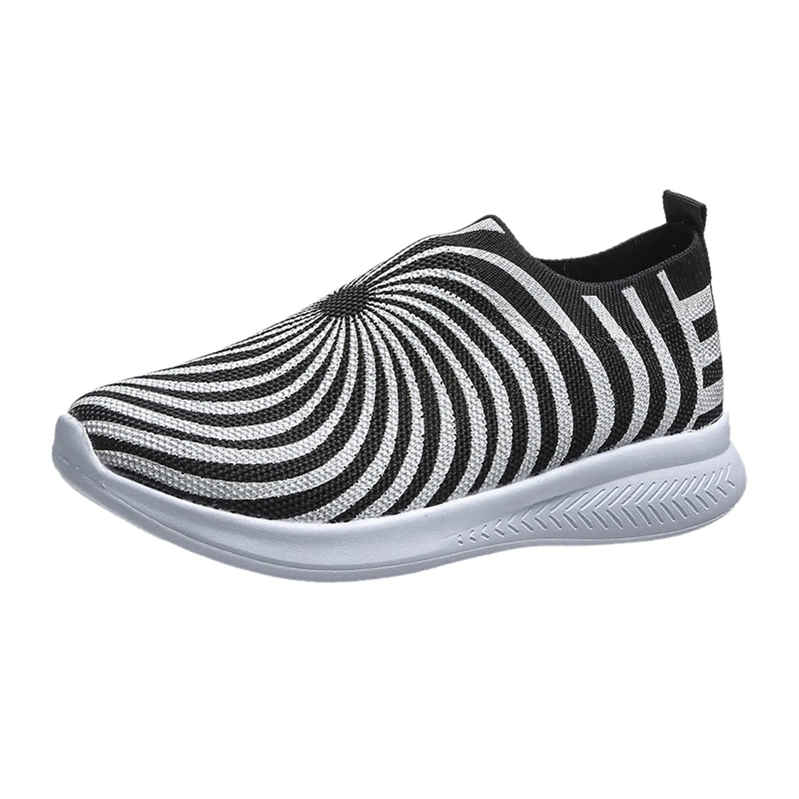 Women's High Top Leather Slip On Sneakers - Breathable Athletic Shoes for Outdoor, Casual & Leisure Wear - Comfortable Steel Toe Wedge Sneakers for Ladies | Perfect for Walking, Running & Daily Activities