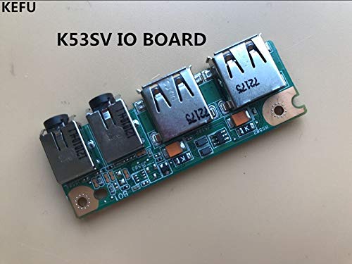 ASUS K53 K53SV K53SD A53S X53S K53S P53S USB Audio Jack IO Board Replacement Cable - 0.2m Length - Compatible with Laptop Speaker & Microphone Repair - Perfect for DIY Computer Maintenance & Upgrades