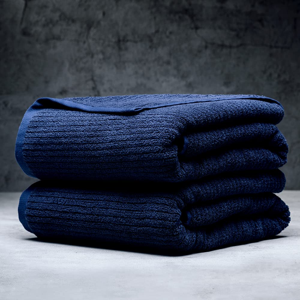 LUXOME Ultra Soft 2-Piece Bath Sheet Set - Oversized 36