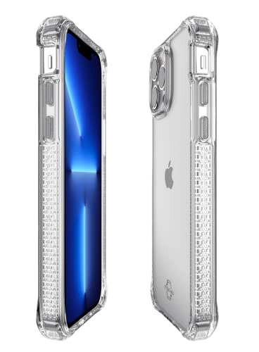 ITSKINS Hybrid Clear Protective Phone Case for iPhone 13 Pro - Slim Anti-Yellowing Shockproof Cover with Military-Grade Protection | Perfect for Outdoor Activities, Work & Everyday Use