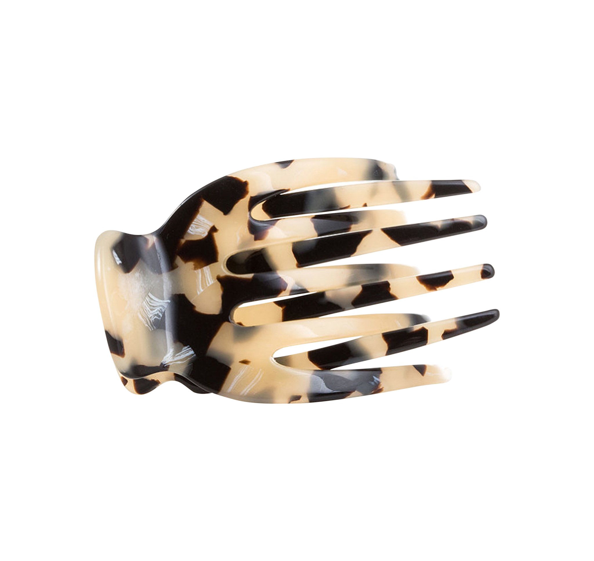 Ficcare Manhattan Yoga Jaw Hair Clips - Ivory Tokyo - Hair Accessories for Women - Perfect for Yoga, Workouts, and Everyday Styling
