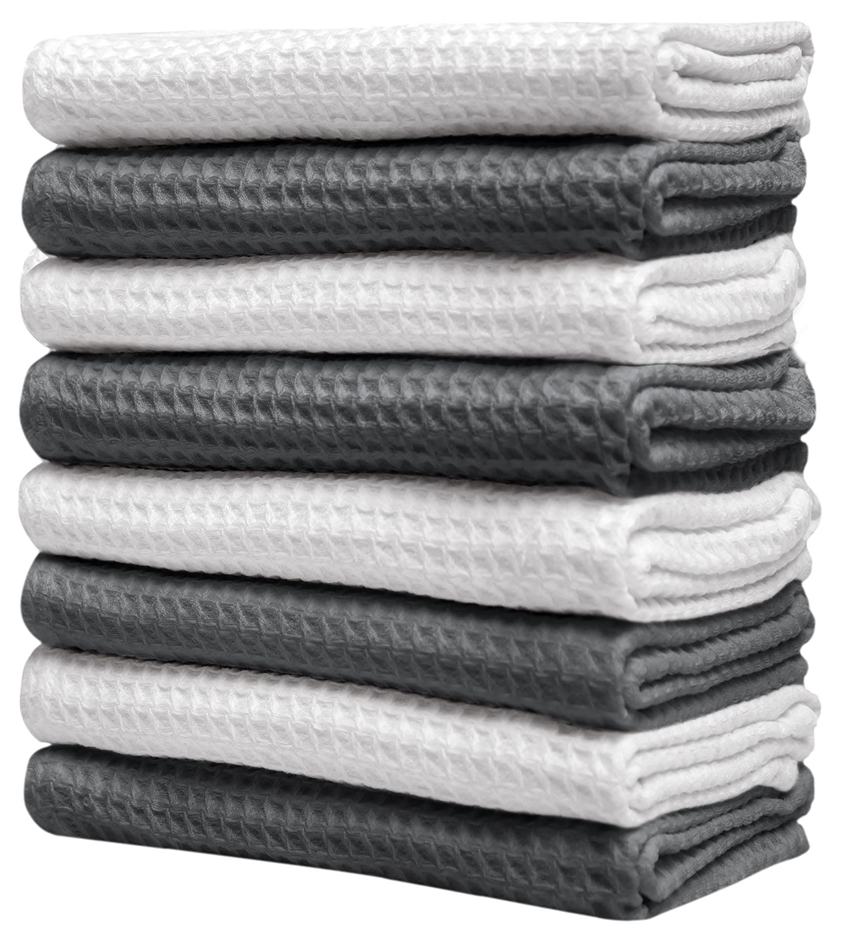Premium Waffle Weave Dish Cloths Set (12
