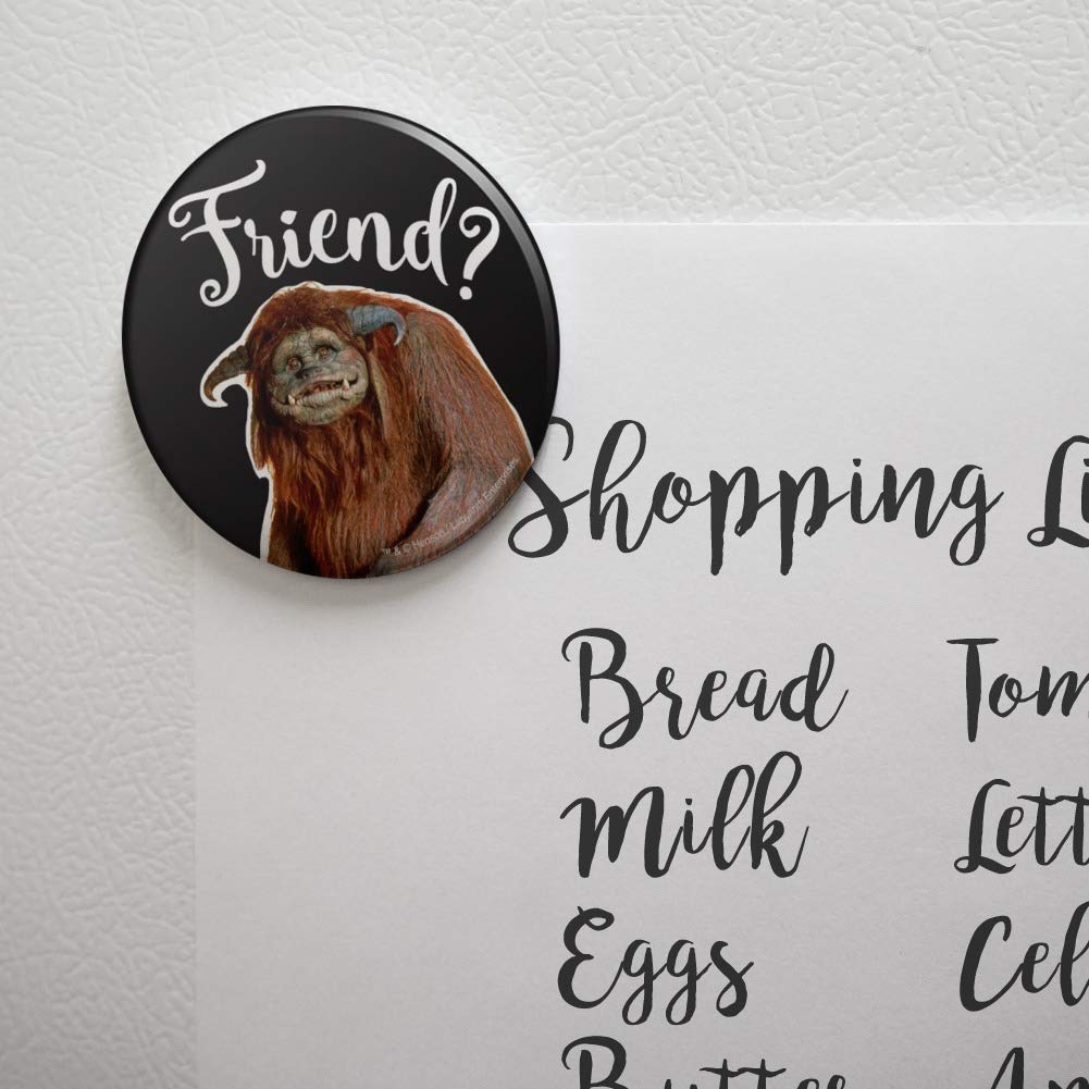 Funny Ludo The Labyrinth Kitchen Fridge Magnet - Cute Button Magnets for Refrigerator, Locker & Office - Perfect for Decorating Kitchen, Dorm Room & Workspace