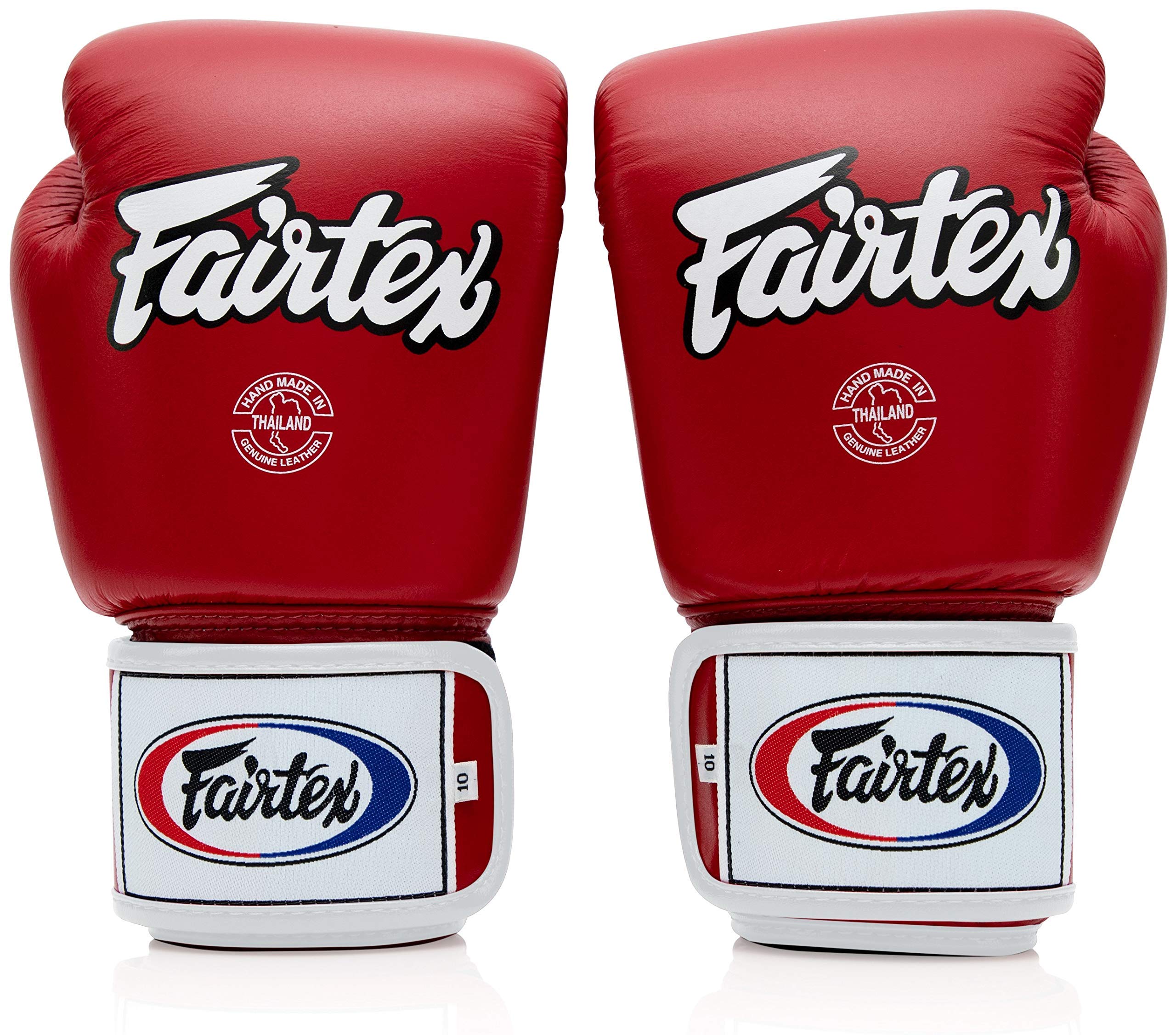 Fairtex BGV1 Muay Thai Boxing Gloves for Men, Women & Kids - Premium Training & Sparring MMA Gloves | Lightweight, Shock Absorbent for Martial Arts | Ideal for Kickboxing, MMA Training & Fitness Workouts