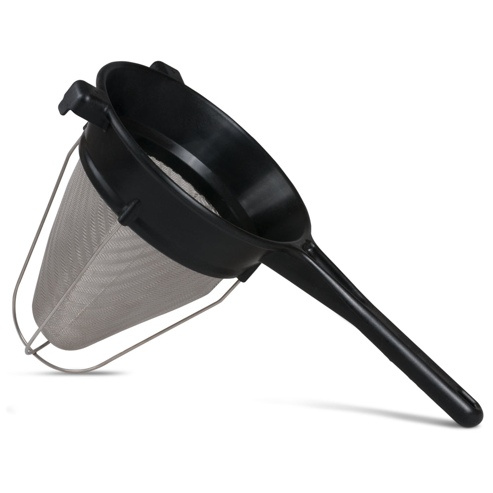 Matfer Exoglass Reinforced Strainer - Professional Kitchen Sieve for Baking, Cooking & Mixing - Durable Fine Mesh Filter for Chefs & Home Cooks