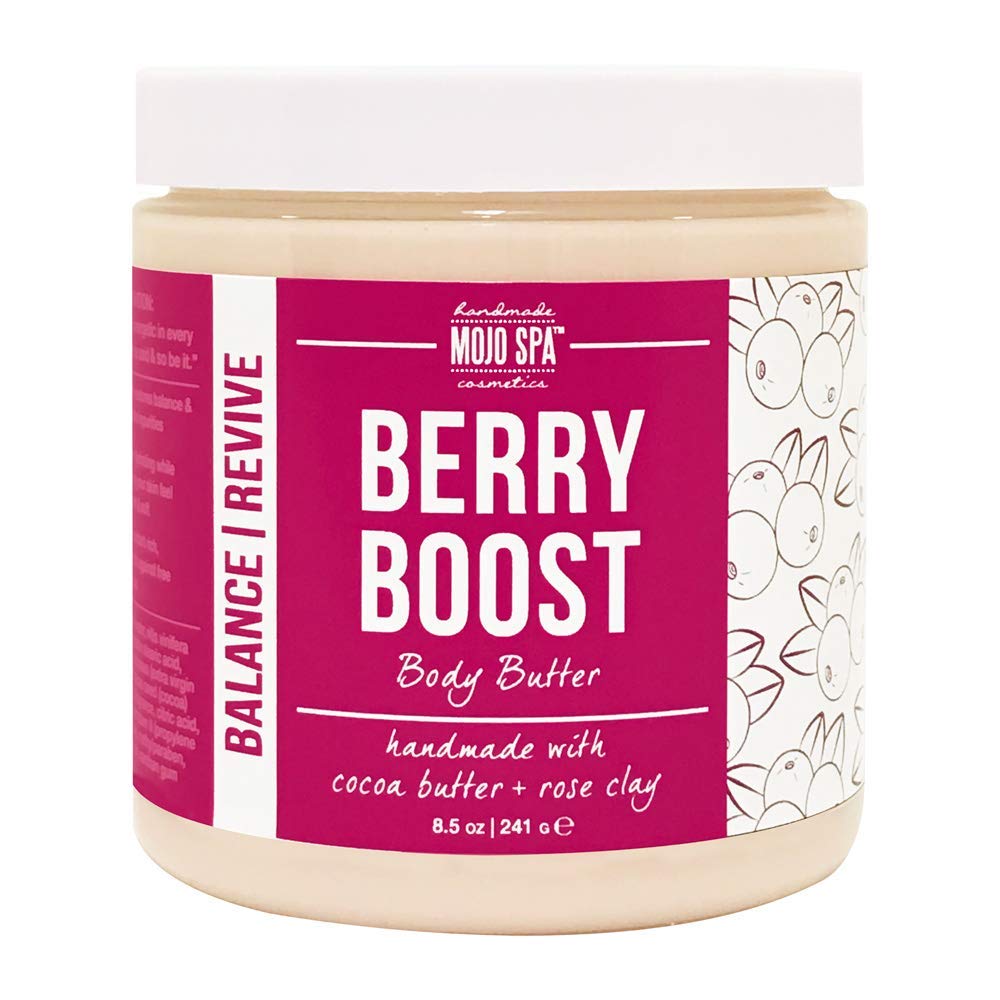 Berry Boost Body Butter - Ultra Hydrating & Nourishing Moisturizer for Dry Skin | Perfect for Daily Use & Post-Workout Recovery
