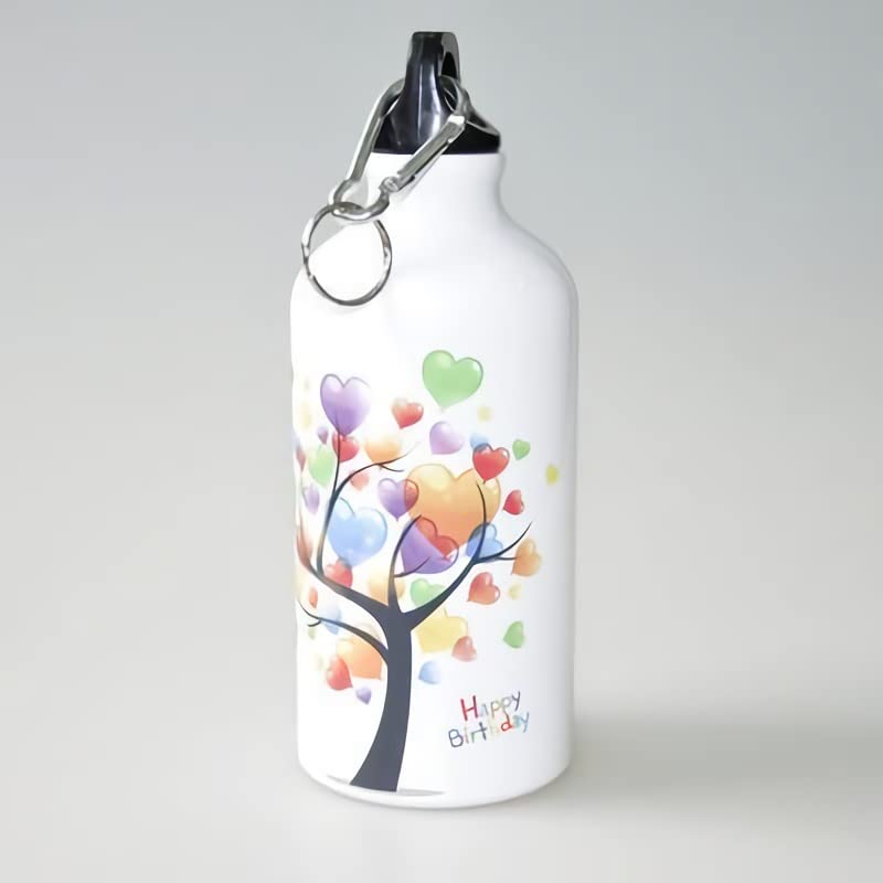 INTSUPERMAI 30-Pack 600ml Sublimation-Ready Aluminum Water Bottles - White Coated Sport Bottles with Leak-Proof Lock for Custom Printing | Great for Gym, Hiking, School & Promotional Gifts