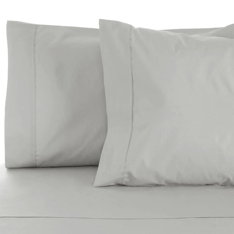 Premium 530 Thread Count 100% Egyptian Cotton Pillowcase Set of 2 - Ultra Soft & Breathable Bedding for Luxury Hotels & Home Use