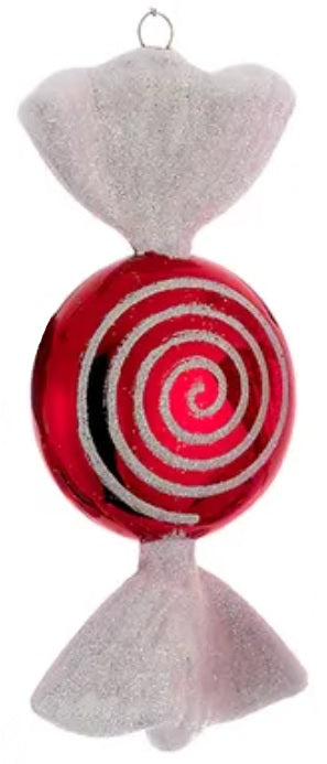 6 Pack Shatterproof Red and White Candy Canes - Christmas Tree Ornaments for Holiday Decorations, Party Favors, and Festive Home Decor