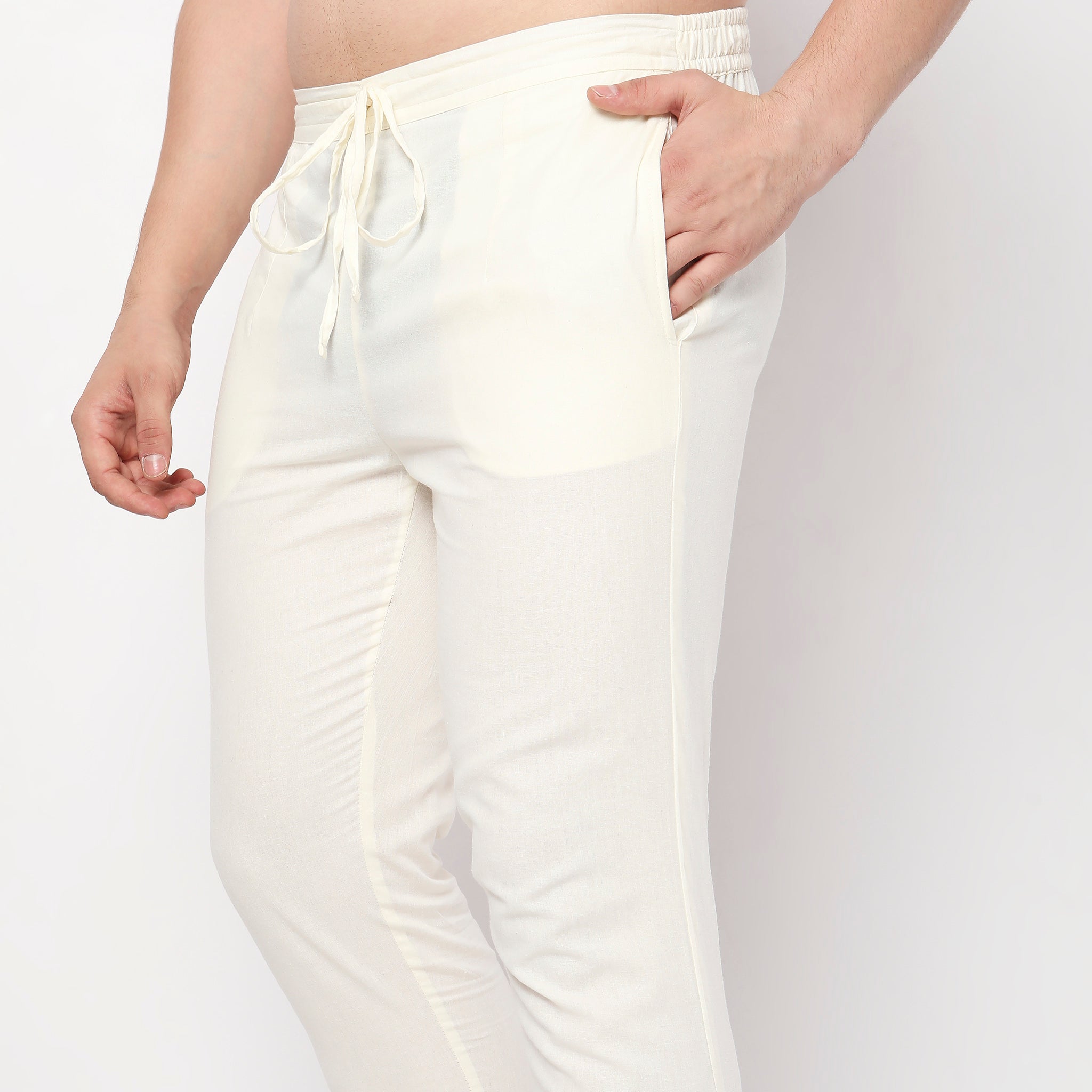 Women's Mid Rise Ankle Length Ethnic Pants - Boho Chic Cotton Trousers for Casual Wear & Yoga - Perfect for Summer Outfits & Cultural Events