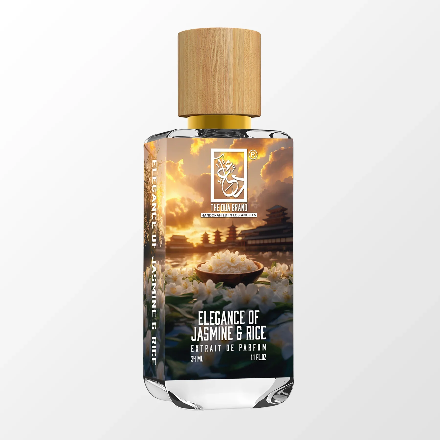 Premium Jasmine & Rice Fragrance Oil - Aromatherapy for Relaxation, Stress Relief & Home Spa Use