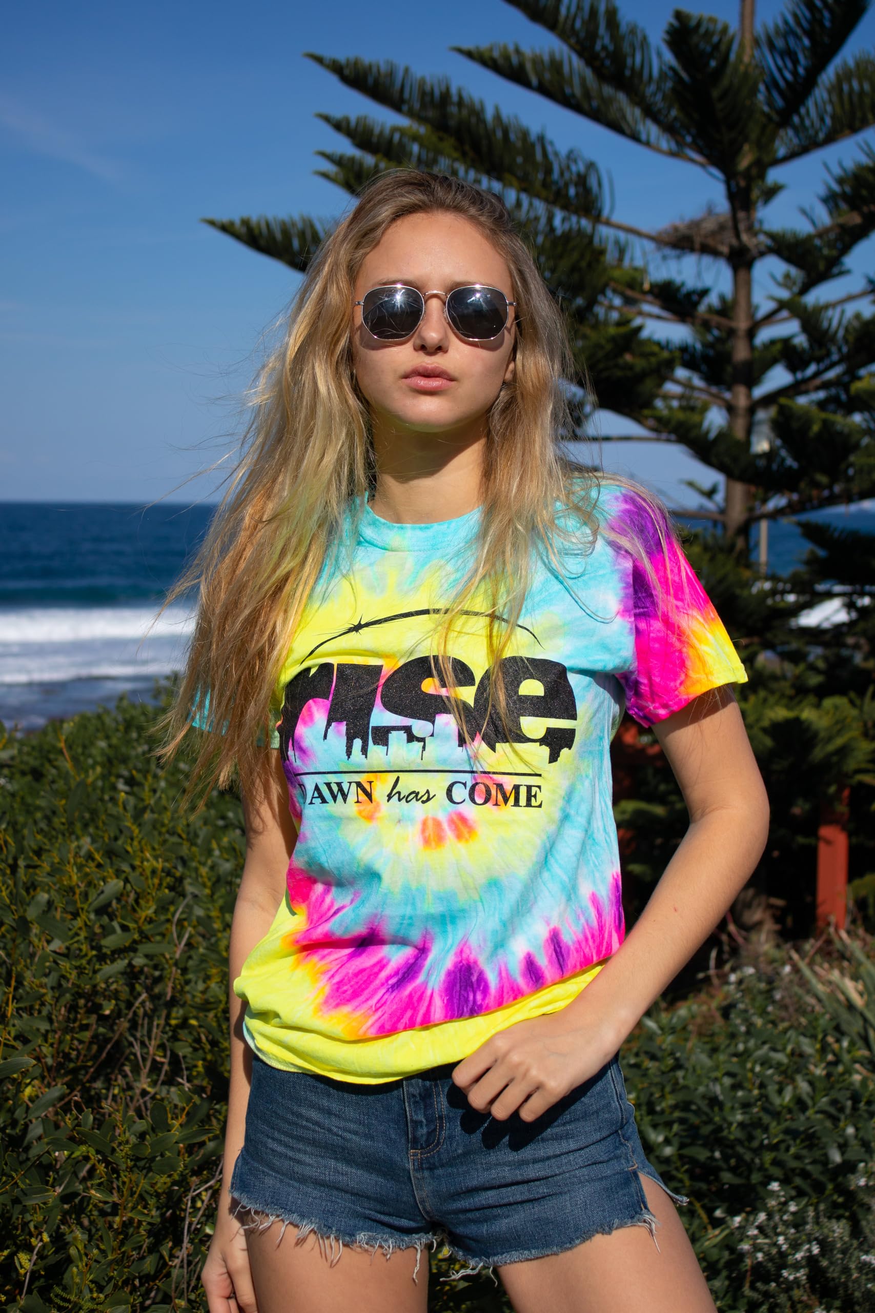 Vibrant Colortone Tie Dye T-Shirts for Men & Women | Soft Unisex Short Sleeve Tees | Perfect for Summer Festivals, Beach Outings & Casual Wear