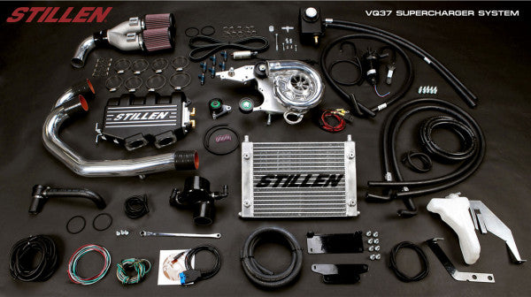 2007-2008 Nissan 350Z Z33 Nismo Supercharger Tuner Kit - Satin Finish 407750NT - Performance Upgrade for Racing & Street Tuning