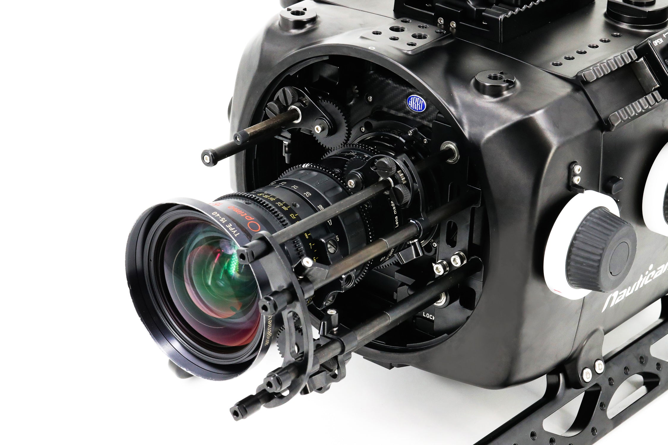 ARRI ALEXA Mini/LF Camera Digital Cinema System with GPB 1, N200 250mm Wide Angle Port & Extension Rings - Professional Underwater Filmmaking & Cinematic Production Gear