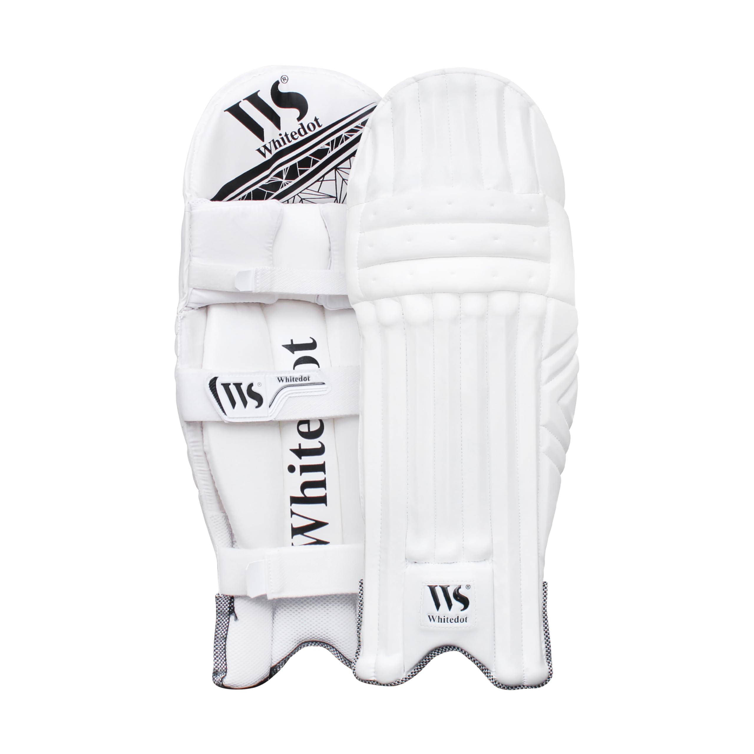 Whitedot DOT 2.1 Cricket Batting Pads for Men - Left Handed (LH) - Lightweight Protective Gear for Cricket Practice & Matches
