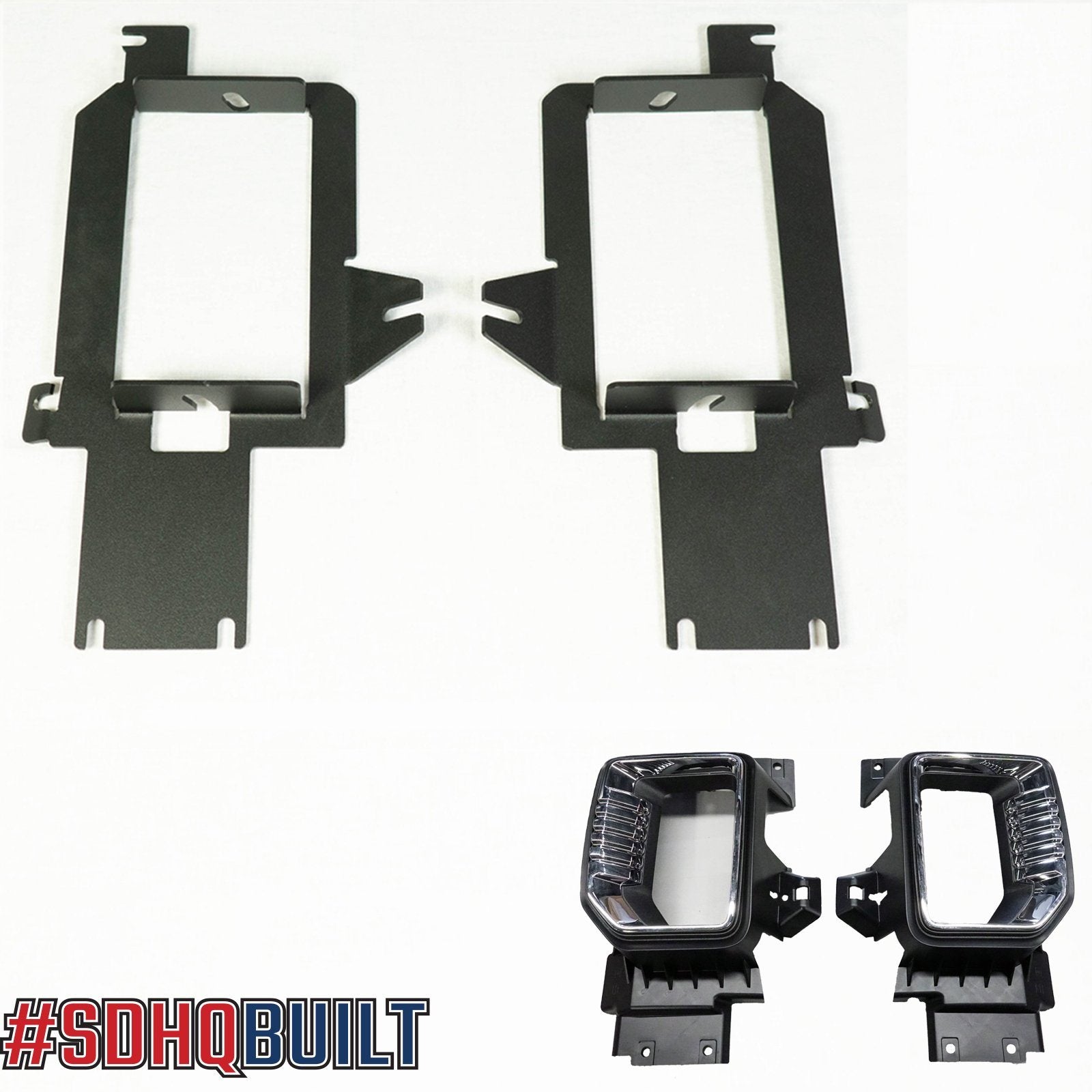 2023 GMC 2500/3500 Heavy Duty SDHQ Built Dual Fog Light Kit - Off-Road Lighting for Trucks & Towing