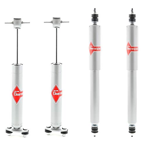 Ford Mustang Front & Rear Suspension Shock Absorber Kit - Performance Upgrade for Smooth Ride - Perfect for Daily Commuting, Road Trips & Track Days