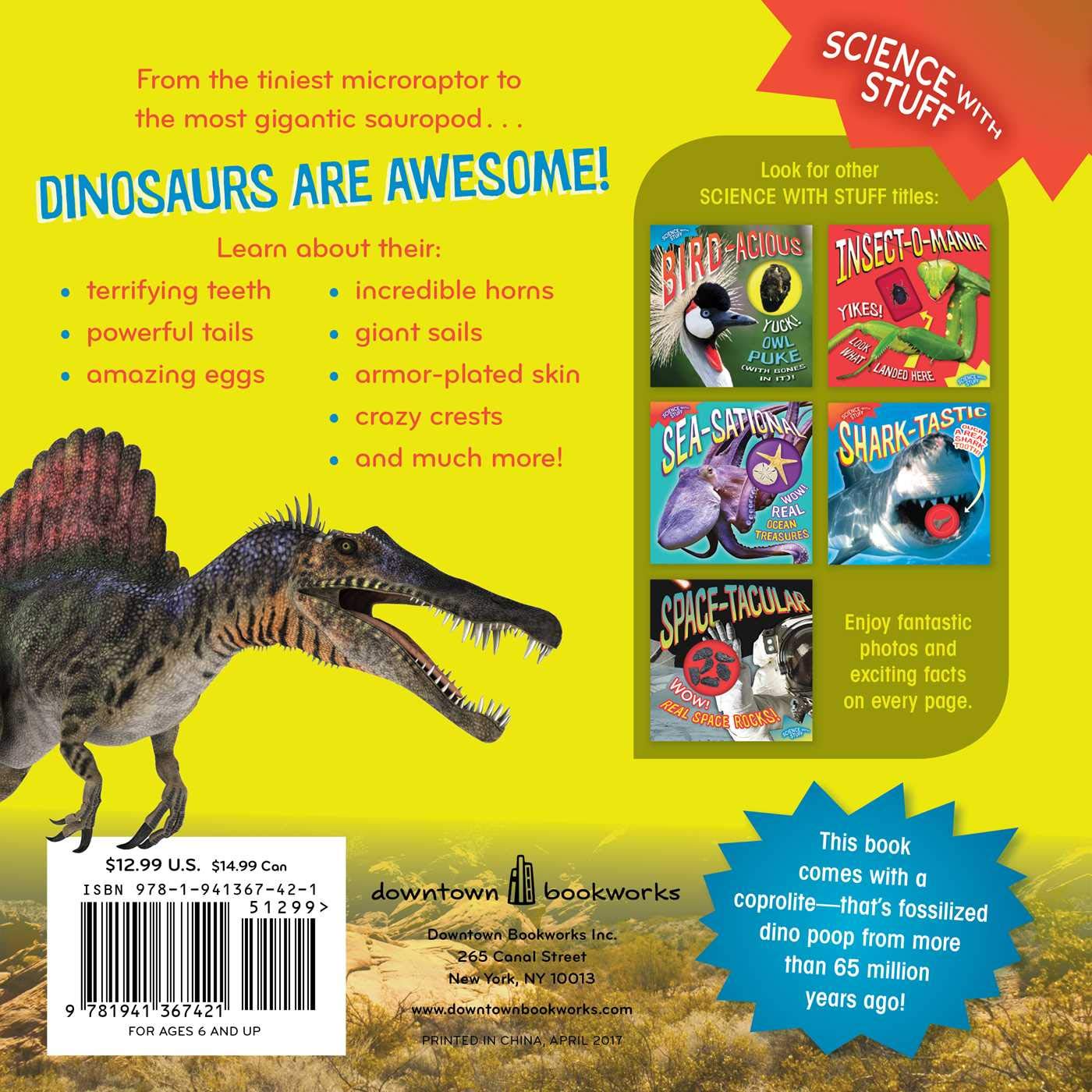 Dino-mite! (7) Science with Stuff - Fun Educational Science Kit for Kids, Perfect for Homeschooling & STEM Learning Activities
