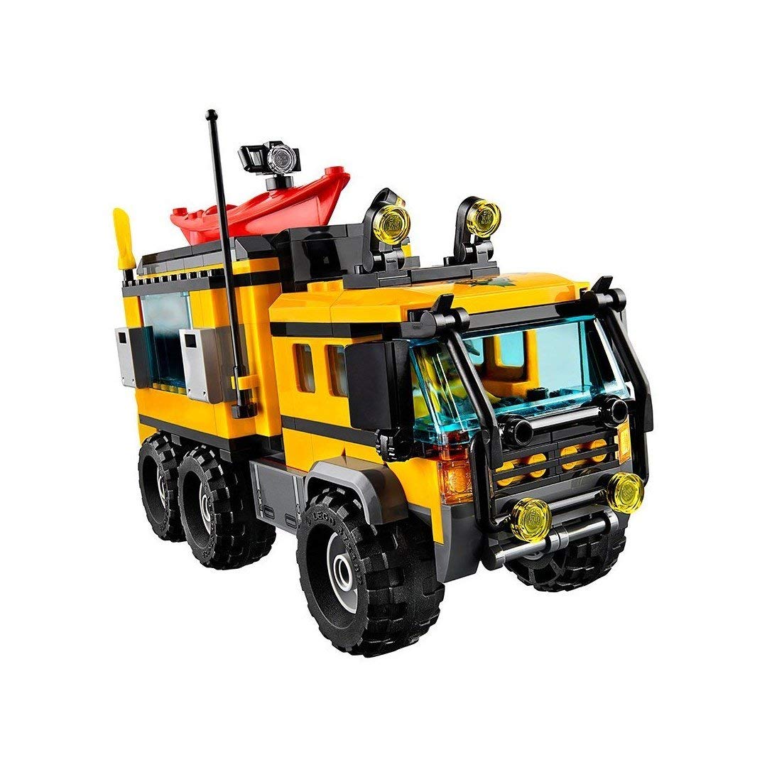 LEGO City Jungle Explorers Jungle Mobile Lab 60160 Building Kit (426 Pieces) - STEM Educational Toy for Kids, Creative Play & Jungle Adventure Scenes