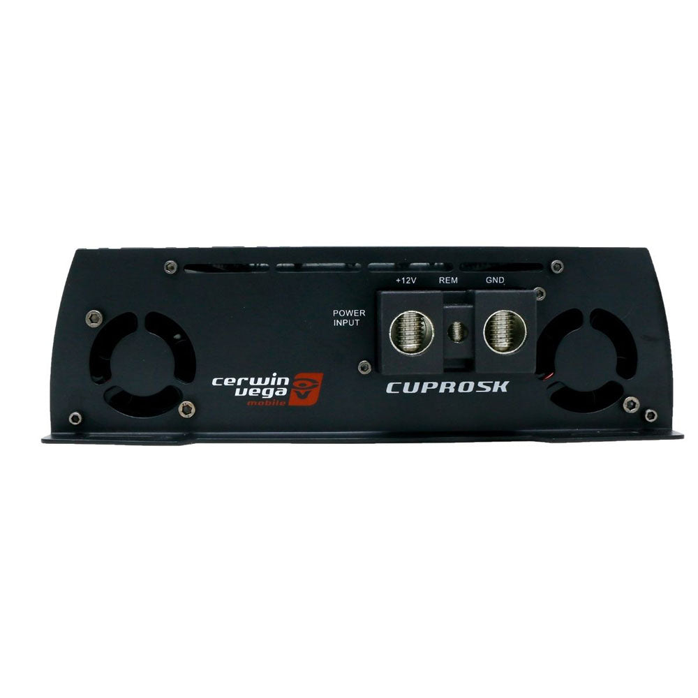 Cerwin Vega CVPRO5K 5000W Full Range Class D Monoblock Car Amplifier - Powerful Bass Boost for Car Audio Systems, Home Theater & DJ Setups