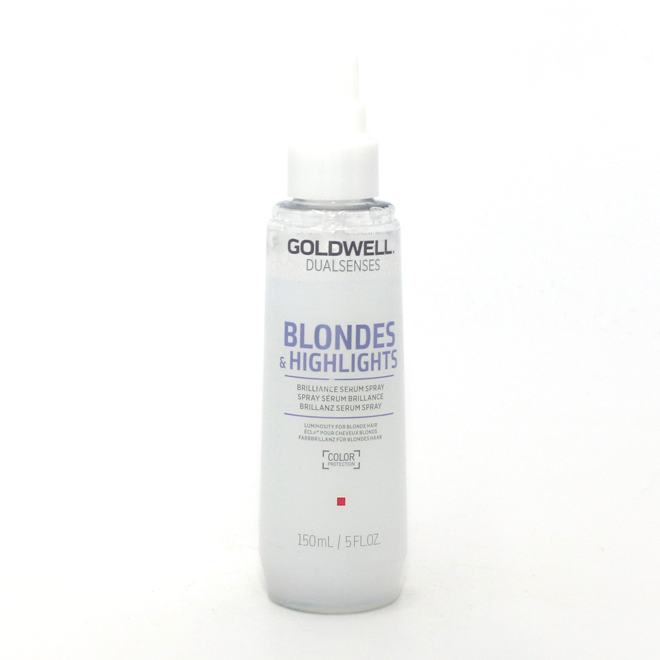 Goldwell Dualsenses Blondes & Highlights Brilliance Serum Spray 5 oz - Blonde Hair Treatment for Shine & Frizz Control - Perfect for Salon & Home Use