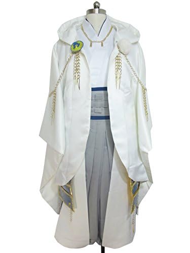 Touken Ranbu Tsurumaru Kuninaga Kimono Cosplay Costume for Men - Anime Game Character Outfit for Halloween, Conventions & Themed Parties
