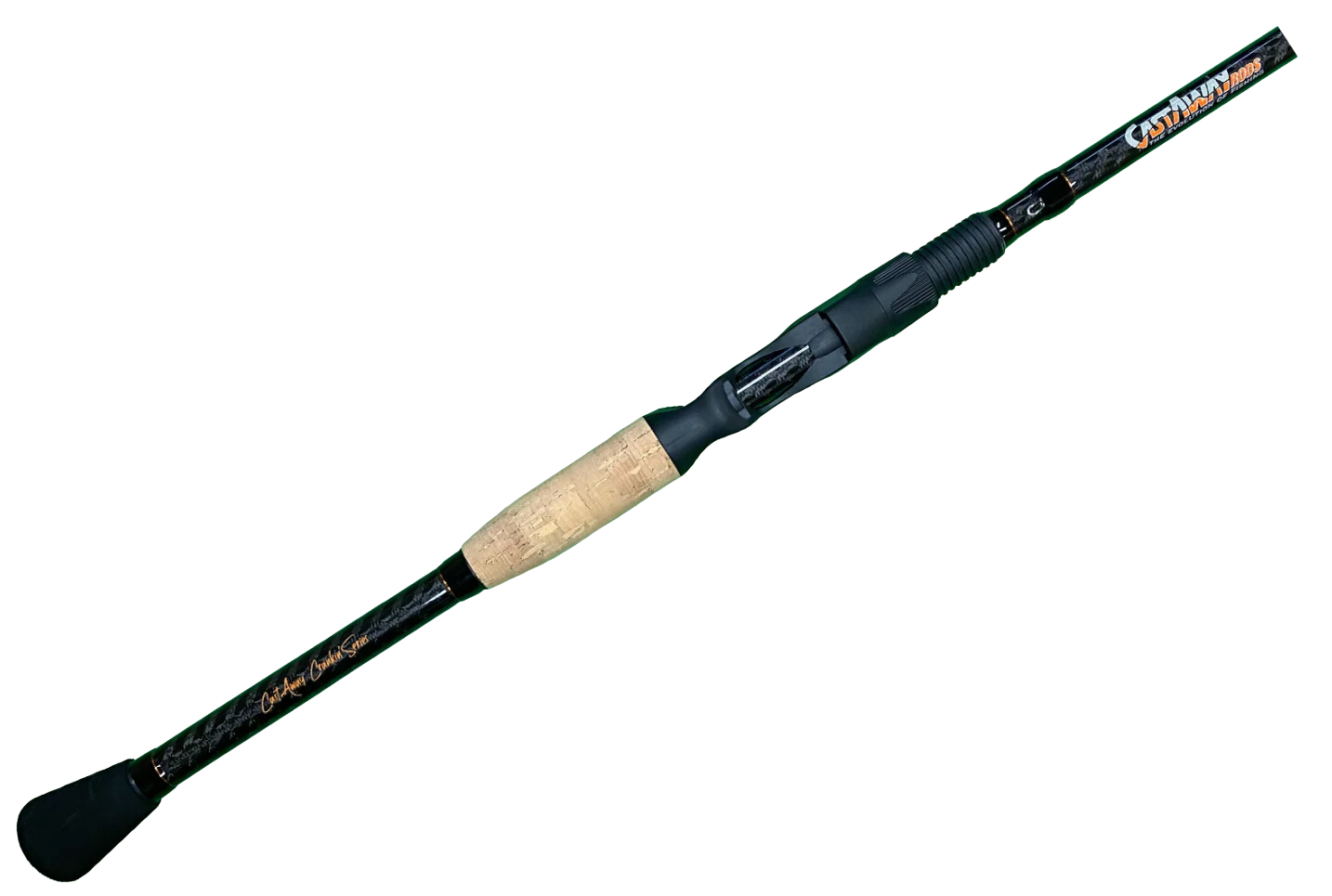 Crankin' Series CC 72MH Medium Heavy Casting Rod - Perfect for Bass Fishing, Freshwater & Saltwater Casting