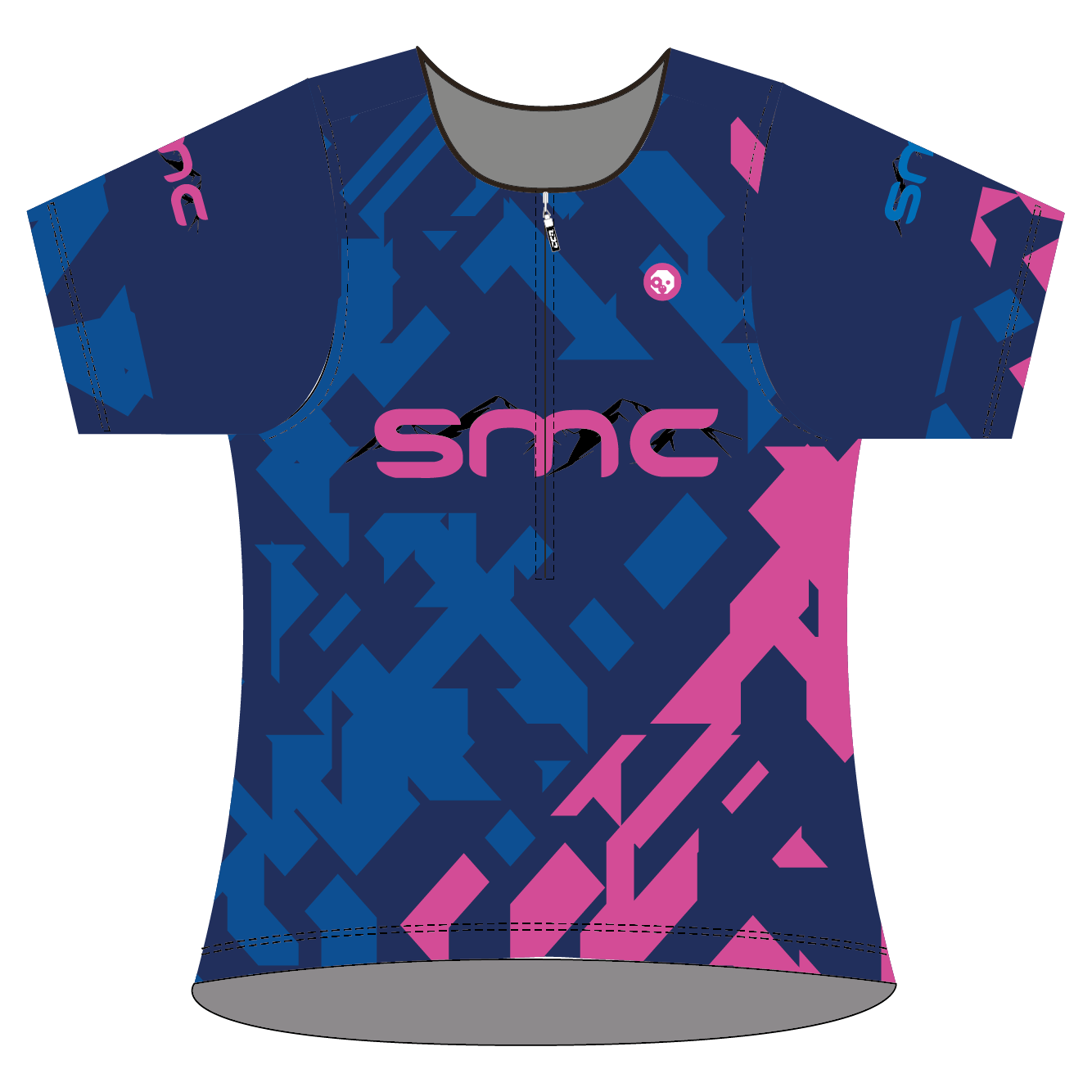 SMC Tri Jersey 1 - Premium Performance Triathlon Jersey for Men & Women | Breathable Quick-Dry Cycling Shirt for Triathletes, Bikers & Runners | Ideal for Training, Racing & Outdoor Sports Activities