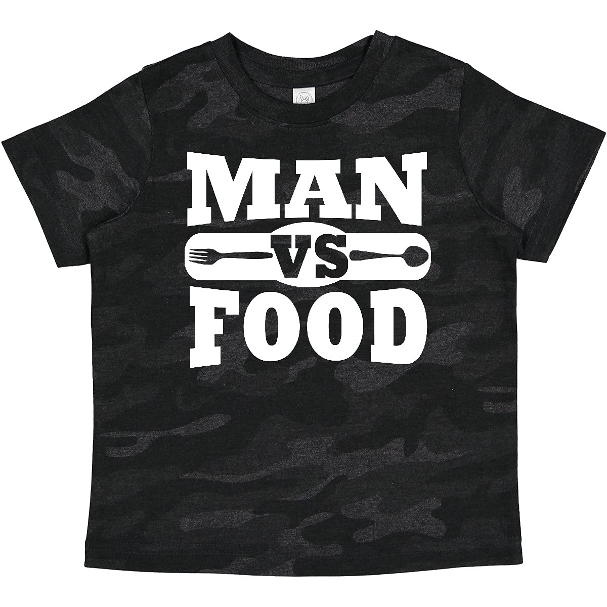 Inktastic Man Vs Food Graphic T-Shirt for Men - Funny Food Lover Tee - Perfect for Casual Wear, Parties & Gifting