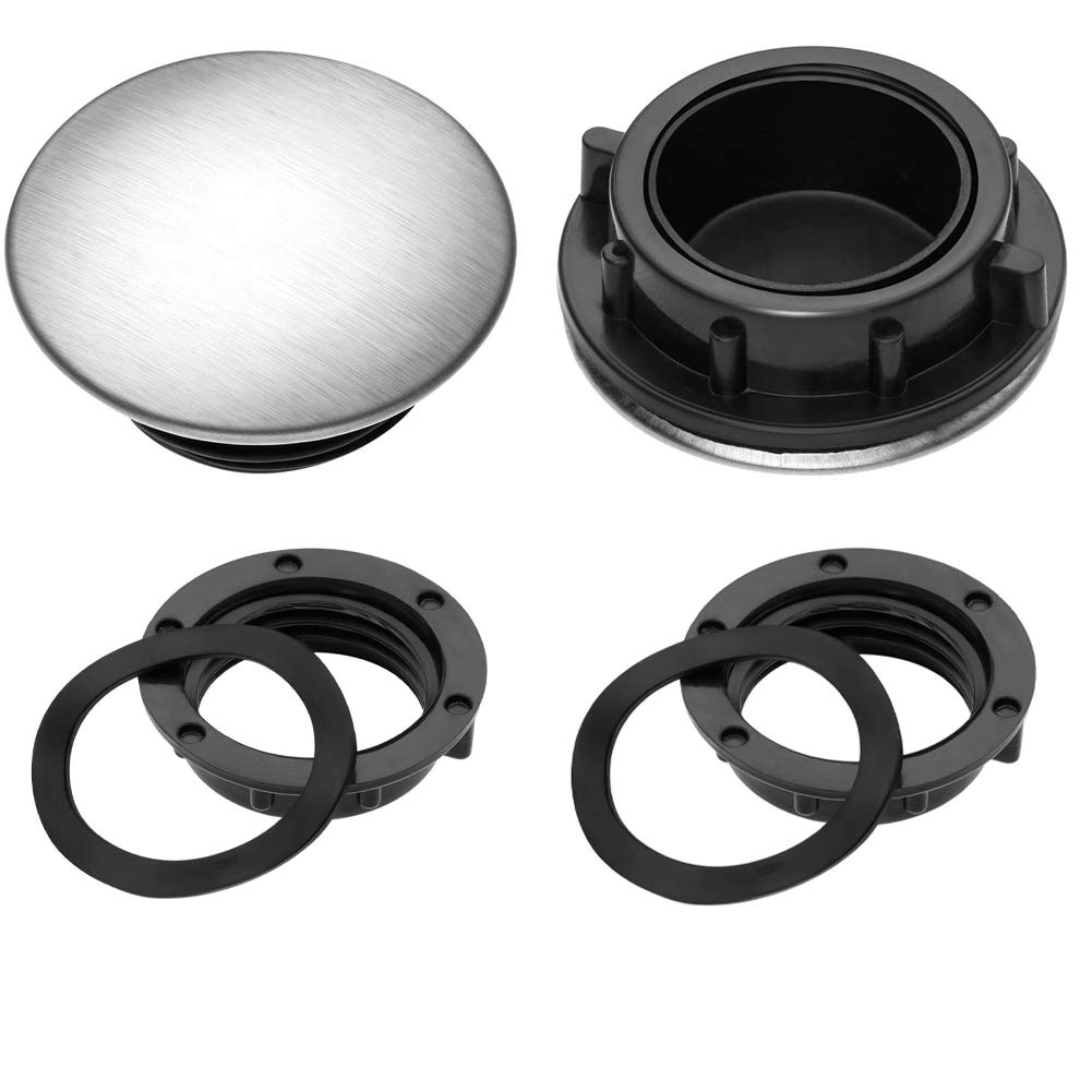 2-Pack Stainless Steel Kitchen Sink Hole Cover (1.1