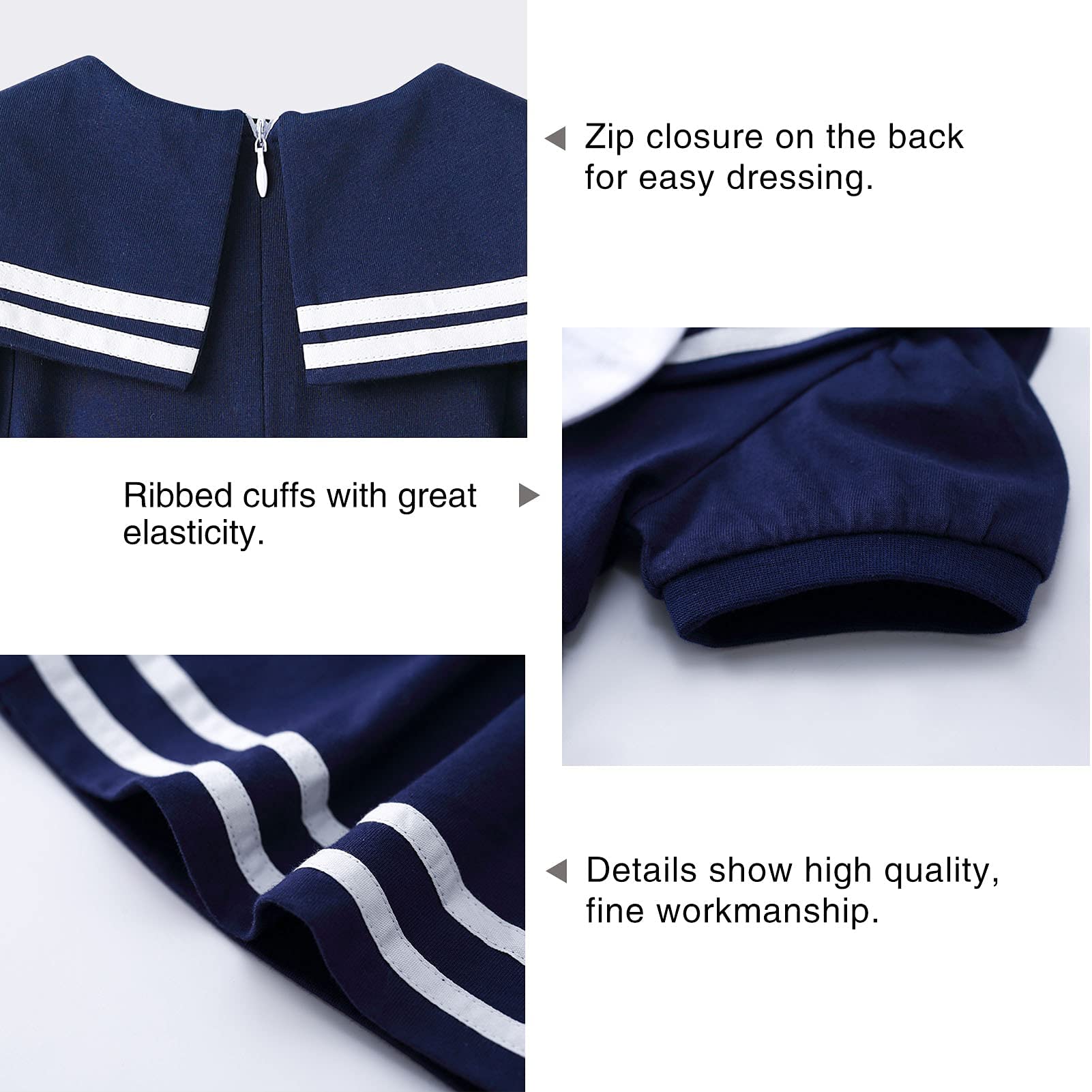 Adorable Nautical Baby Girl Dresses for 0-4 Years | Cute Sailor Outfits for Toddlers & Infants | Perfect for Beach Vacations, Birthday Parties & Family Photos