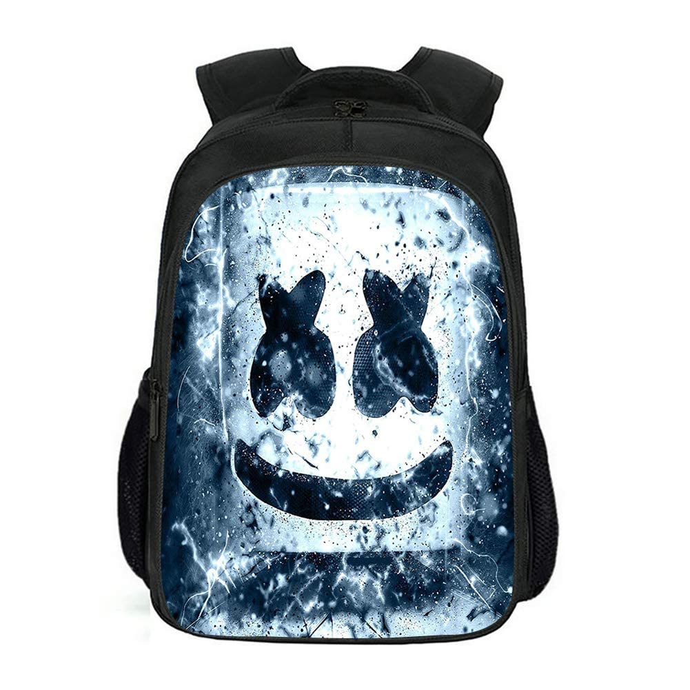 **Marshmallow Backpack for School - Cute Soft Notebook Laptop Bag for Kids & Teens - Perfect for School, Travel, and Daily Use (E-1)**