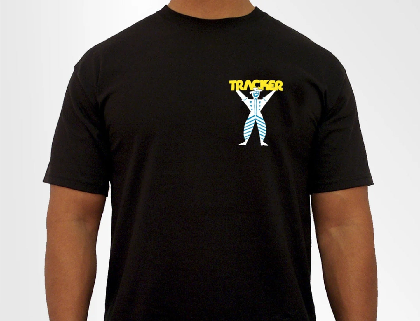 XL Men's Tracker Trucks Graphic T-Shirt - Black | Casual Wear for Truck Enthusiasts & Everyday Outfits