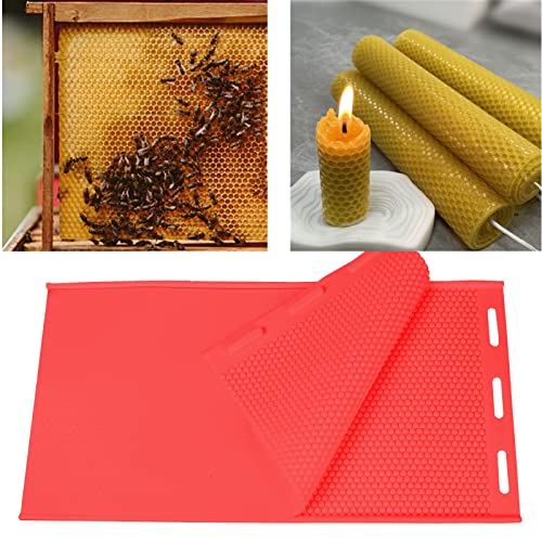 Beeswax Foundation Silicone Mold——red