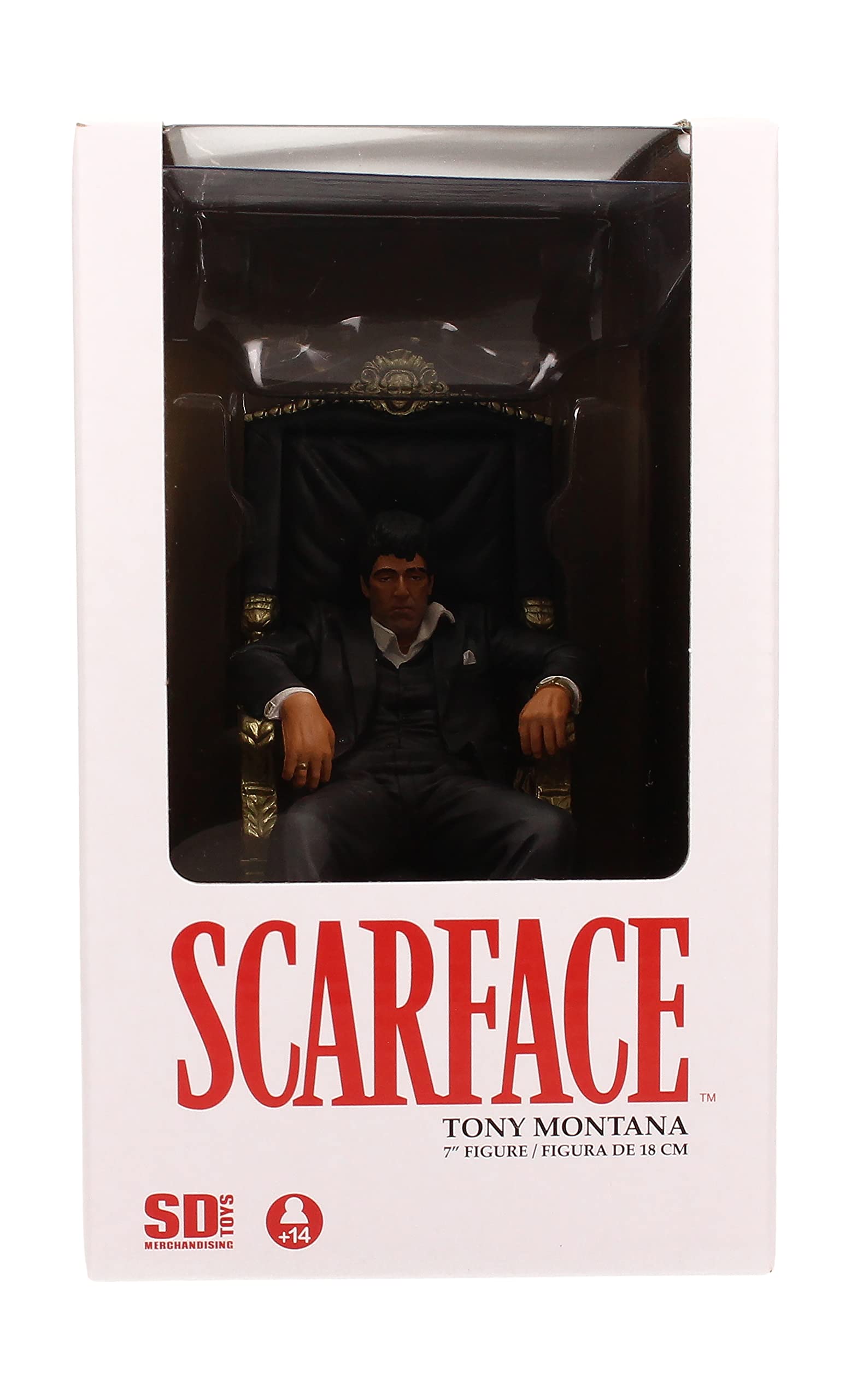 SD Toys Movie Icons Scarface: Tony Montana Throne 7