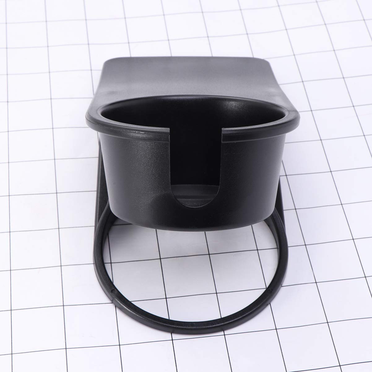 Desk Cup Holder - Adjustable Coffee Mug Stand with Clip for Coffee Cups, Drinking Glasses & Cans | Perfect for Office, Home & Car Use (2nd Gen Disc Clip Design)