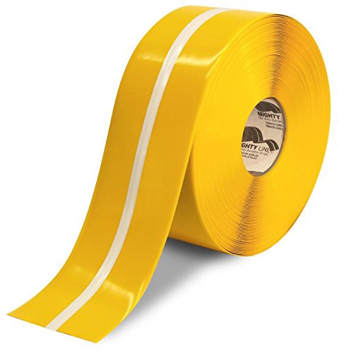 Yellow Glow with Luminescent Center Line