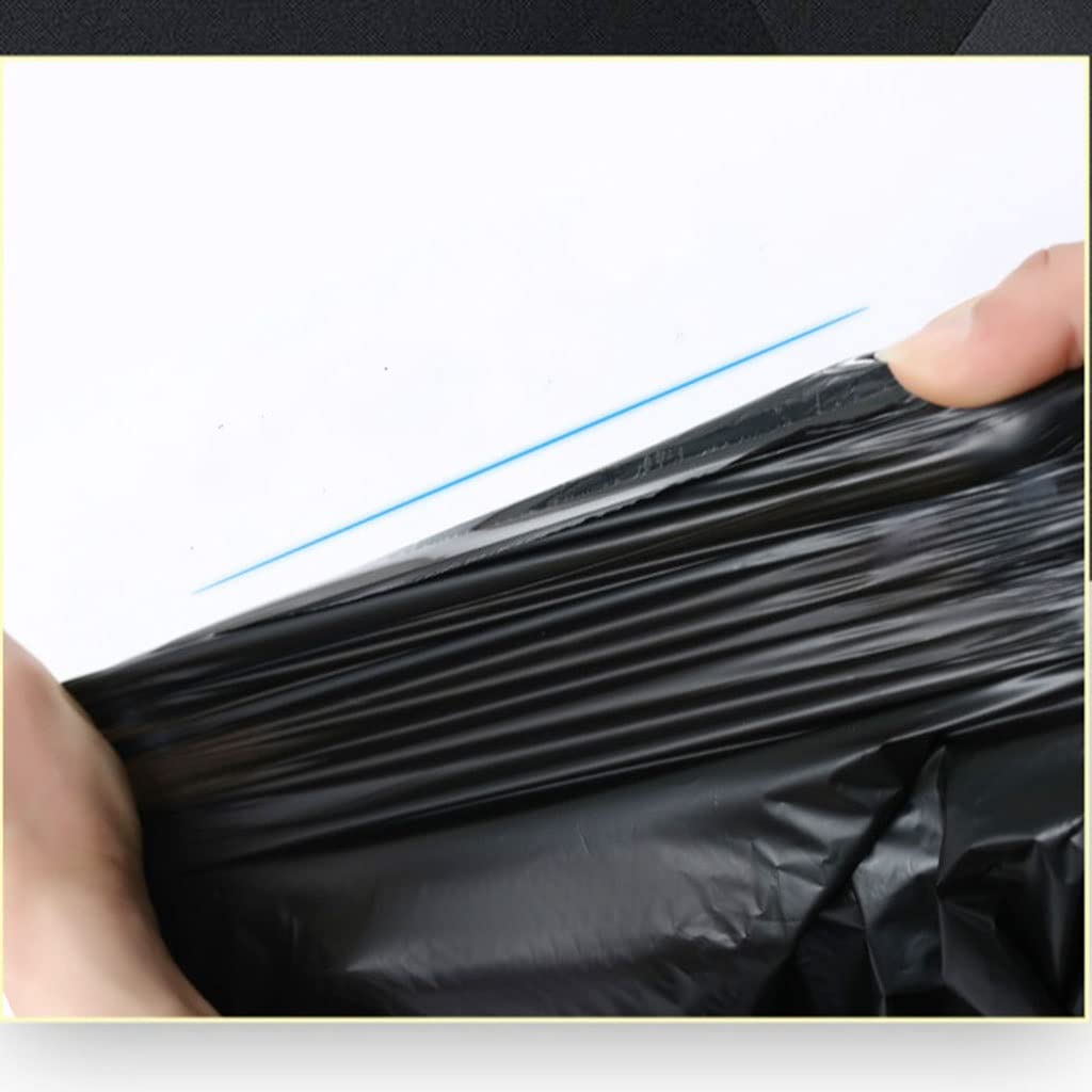 100 Pack Black PE Plastic Courier Bags - 45x60cm Self-Adhesive Mailing Envelopes for Shipping, Storage & Documents | Waterproof & Durable Poly Mailers for Ecommerce, Postal Packages & Office Use